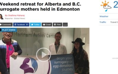 Global News: Weekend retreat for Alberta and B.C. surrogate mothers held in Edmonton